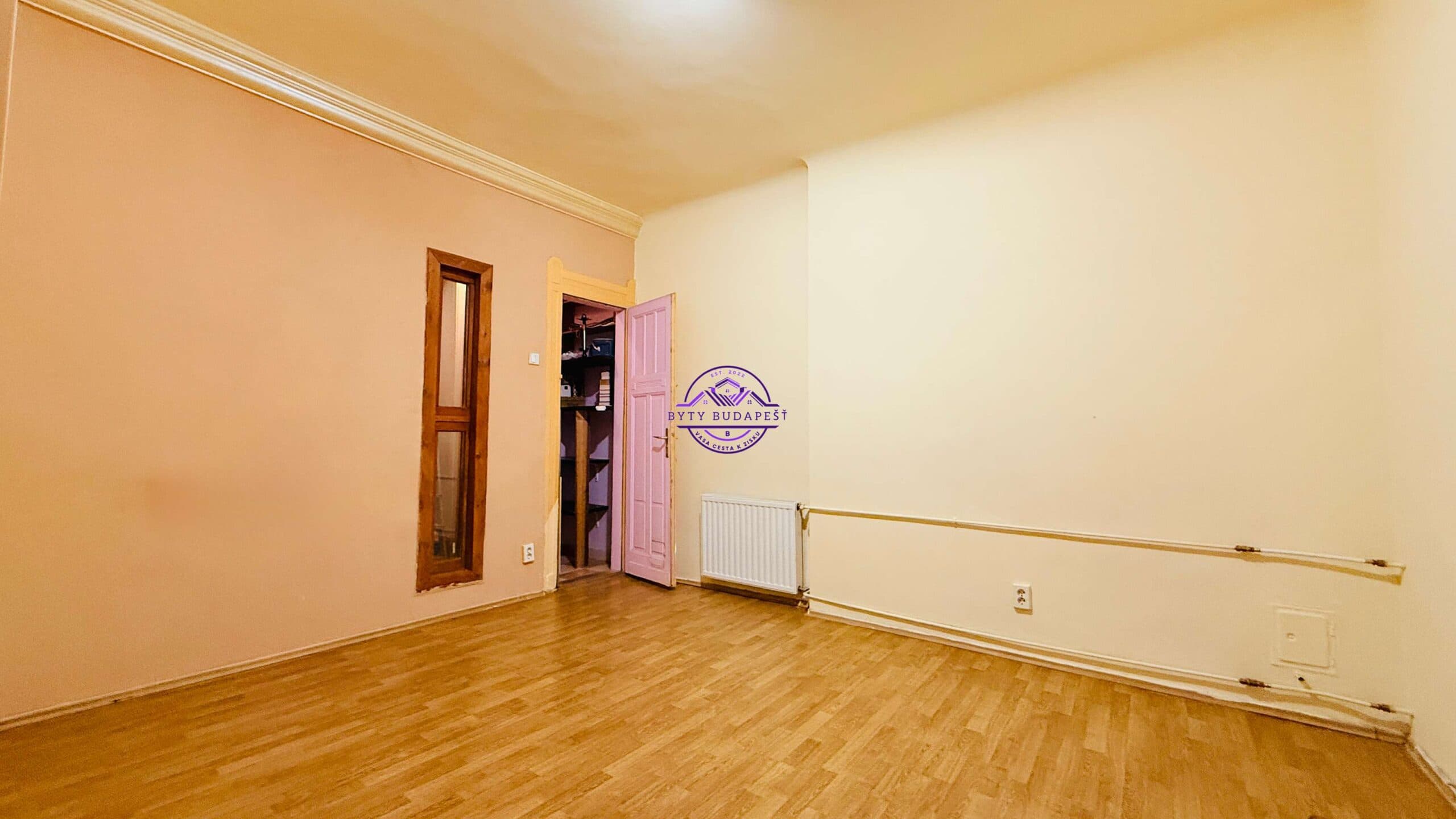 NA PREDAJ – INVESTIČNÝ 1-IZBOVÝ BYT, BUDAPEŠŤ VII. OBVOD – BETHLEN GÁBOR UTCA 3